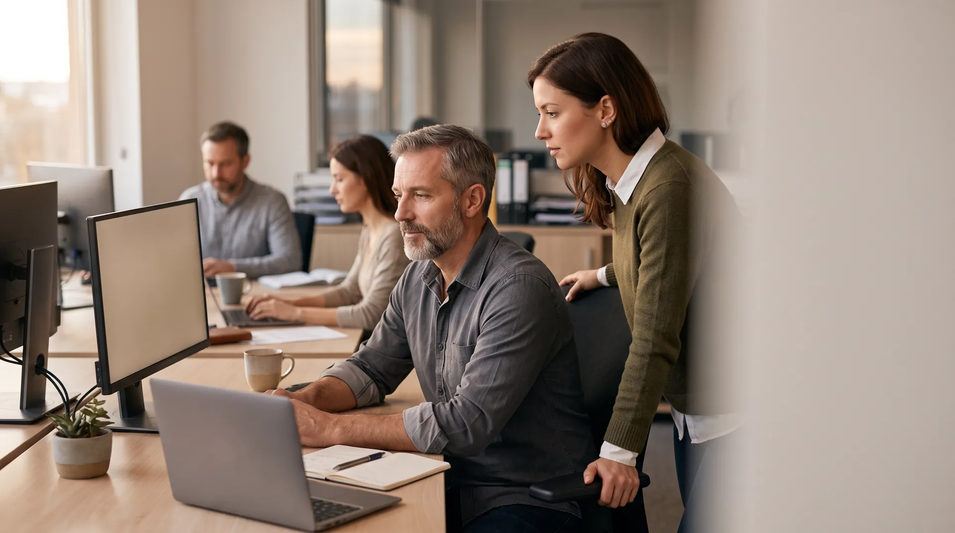 A placement chain from brief to invoice in one workspace